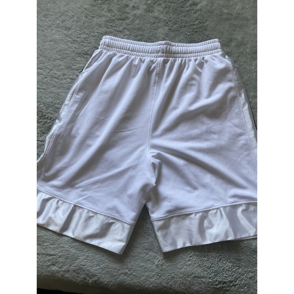 Nike Elite Basketball Shorts Youth Boys XL White Black Dri-FIT FD4004-100 23